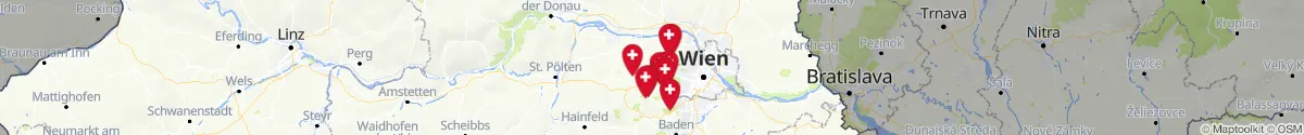 Kartenansicht für Apotheken-Notdienste in der Nähe von Gablitz (Sankt Pölten (Land), Niederösterreich)